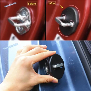 

Lapetus Plastic Car Styling Inner Car Door Lock Protector Cover Trim 4 Piece / Set Fit For Mazda 6 Atenza 2014 2015 2016 2017