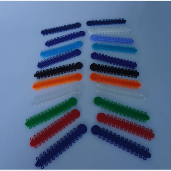 1 Pack Dental Orthodontic ligature ties elastic rubber bands brace 1040