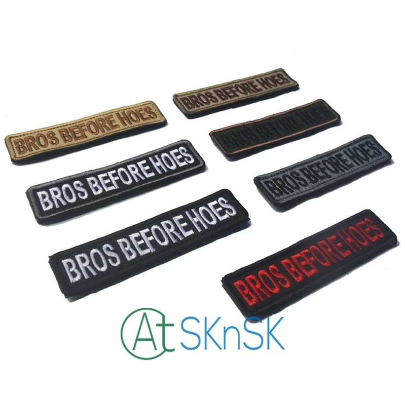 1pcs/lot Cheap patches Funny Army name US military patches badge Bros