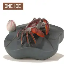 Чай Yixing Play tea Pet Play обесцвечивание краба украшение глина чай pet Aceessories