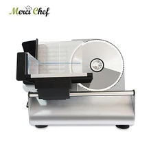 ITOP Electric Meat Slicer 200W Commercial Beef Lamb Cutting Machine Automatic Vegetable Bread Food Slicer 0-22mm Slice Thickness