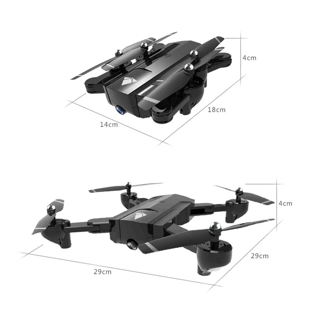 

SG900 wifi Dual Camera RC Drone HD Camera Drone Foldable Gesture 2.4G 4CH Camera Control Drone, long flight time Photo Video
