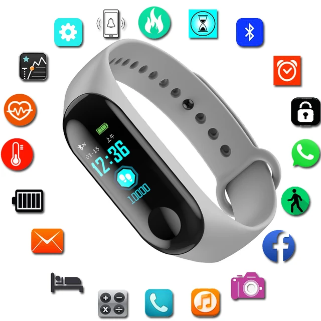 Sport Bracelet Smart Watch Women Ladies Electronic LED Digital Wrist Watches For Sport Bracelet Smart Watch Women Ladies Electronic LED Digital Wrist Watches For