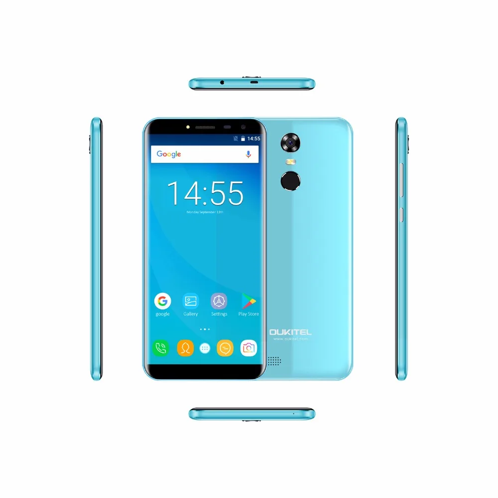 Oukitel C8 мобильный телефон 5 дюймов 18:9 HD Экран 4 ядра 2 Гб Оперативная память 16