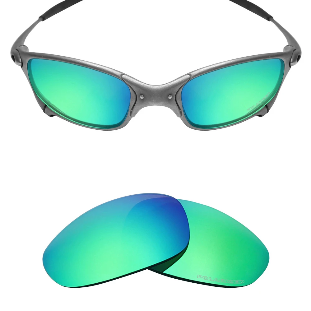 オークリージュリエットメタルサングラス用のmryok偏光抵抗海水交換レンズエメラルドグリーン|juliet lenses|lenses for  sunglassesreplacement lenses for sunglasses - AliExpress