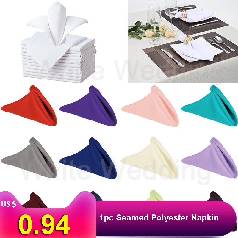 

Napkins for wedding Birthday Party Banquet Baby Shower Decoration 30cm accept custom size