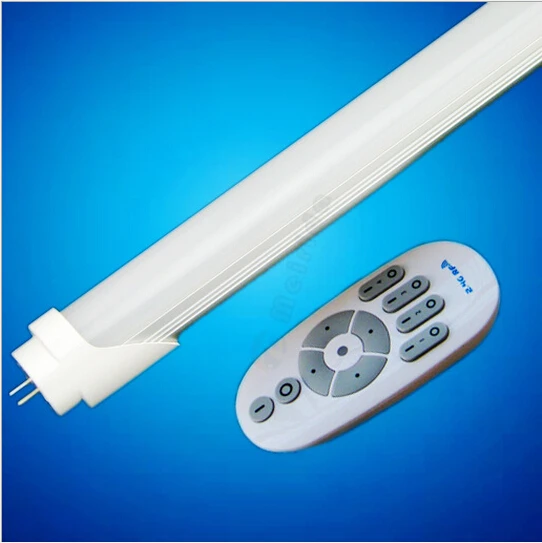 free shipping New design color changeable and dimmable led t8 tube with