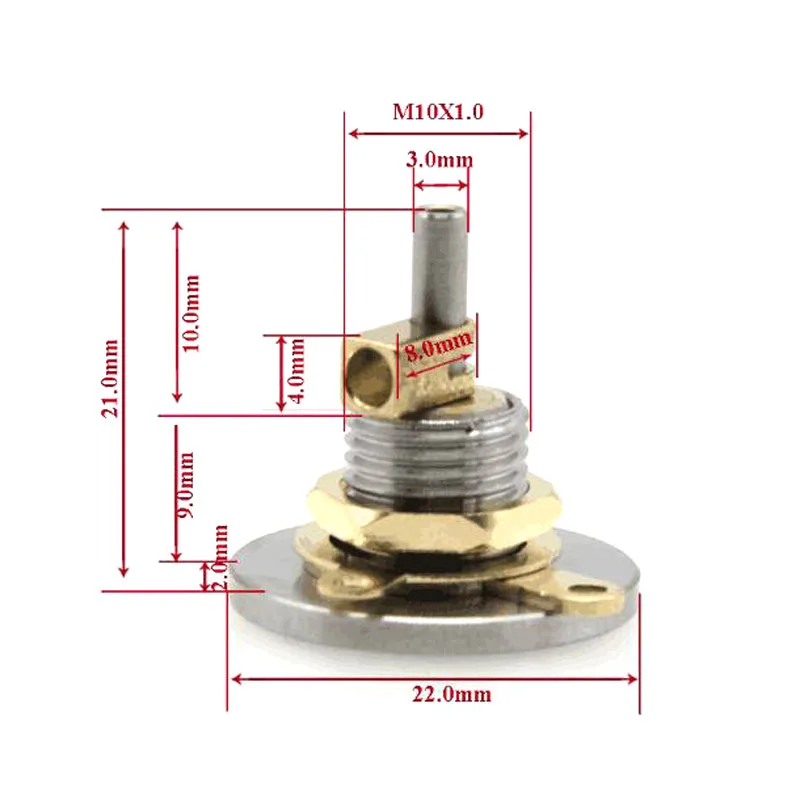 

E-XY V5 Connector DIY Vape Box Mod 510 PEEK Insulator BF Connector Bottom Feeder Electronic Cigarette Accessories 1PCS