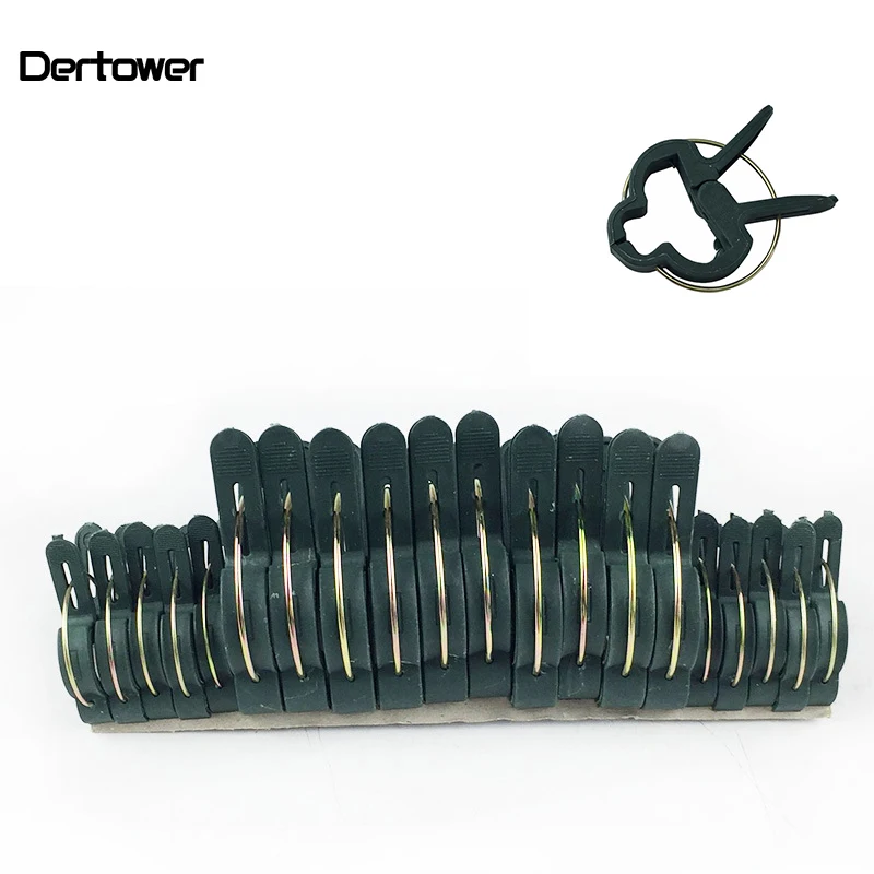 

20PCS/lot Garden Plant Clips Plastic Fixed Figure Plant Pin Clips Ties Flower Vegetable Bush Growing Supports Ties Supplies