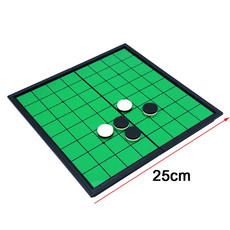 64 Pcs Hot Magnetic Portable Folding Reversi Othello Chess Standard Educational Home Parent-children Checkers Family Board Games