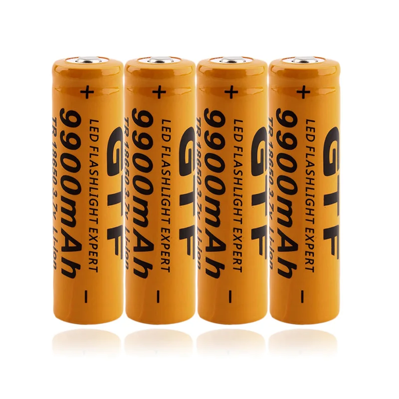

GTF 9900mAh 18650 Battery lithium rechargeable battery 9900mAh lithium battery 3.7 V bright flashlight rechargeable Battery