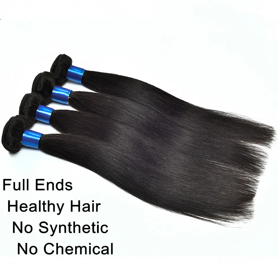 

Virgin Indian Hair Straight Virgin Hair Bundles 6A Grade Virgin Unprocessed Human Hair Extensions 2PC Indian Virgin Hair Bundles