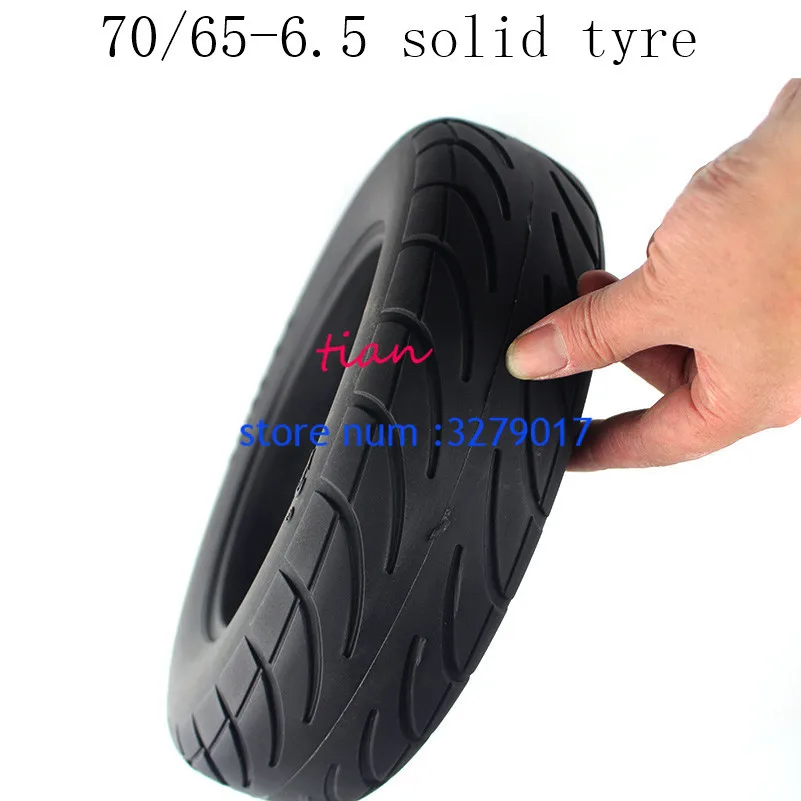 

Free Shipping 10inch 10x3.00-6.5 size 70/65-6.5 solid tyres Xiaomi mini pro balance scooter tire accesorios para motocross new