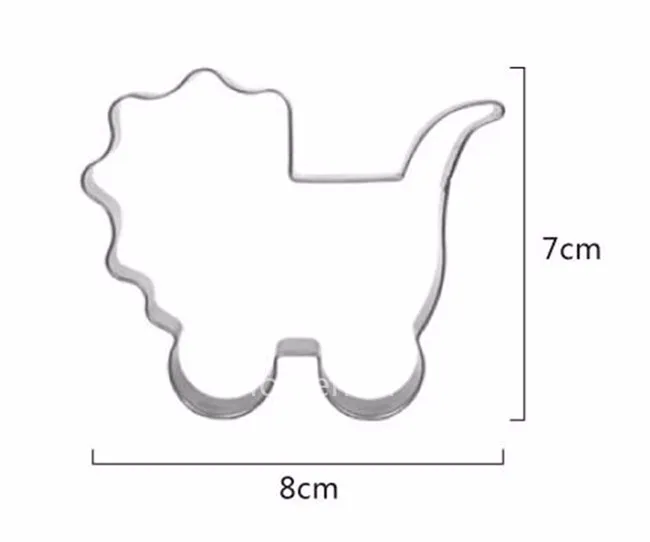baby stroller cookie cutter 9 9