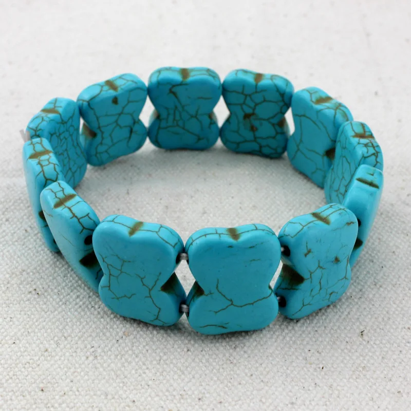 

Quality Matte Onyx Stone Natural Stone Bracelet Carve Turquoises Bracelets For Women and Men Accessories