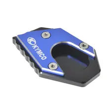 Motocicleta soporte Placa de lado a pie de ampliar extensión Kick Stand