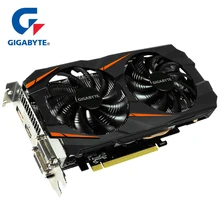 Видеокарта Gigabyte GTX 1060 WINDFORCE OC 3g NVIDIA GeForce интегрирована с 3g B GDDR5 192bit памяти для видеокарт ПК