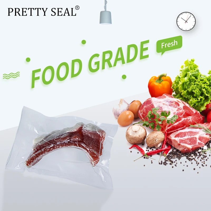 Бытовые пищевые вакуумные пакеты PRETTYSEAL 15*5 м + 28*5 для вакуумного упаковщика без