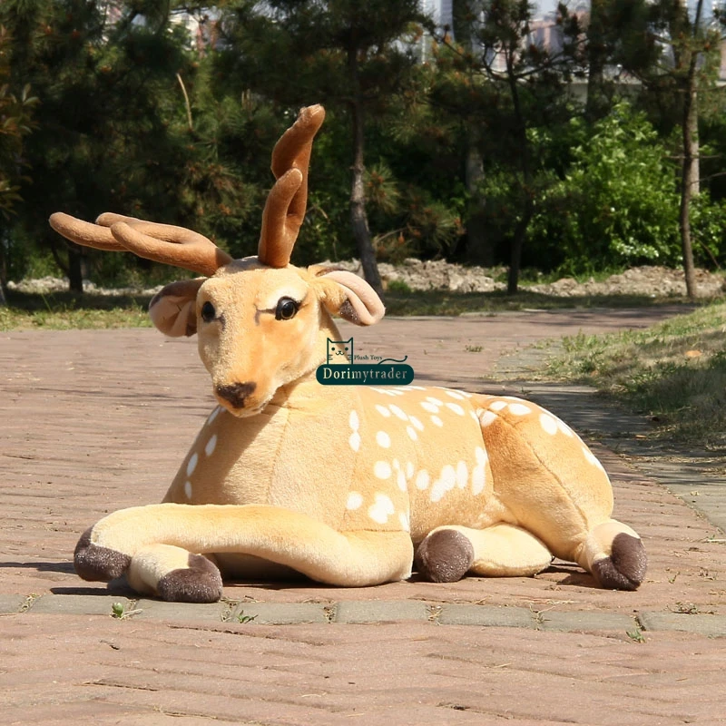 Dorimytrader 110cm Гигантский Мягкий Emulational Лесной Животный Sika Дир Плюшевые Игрушки