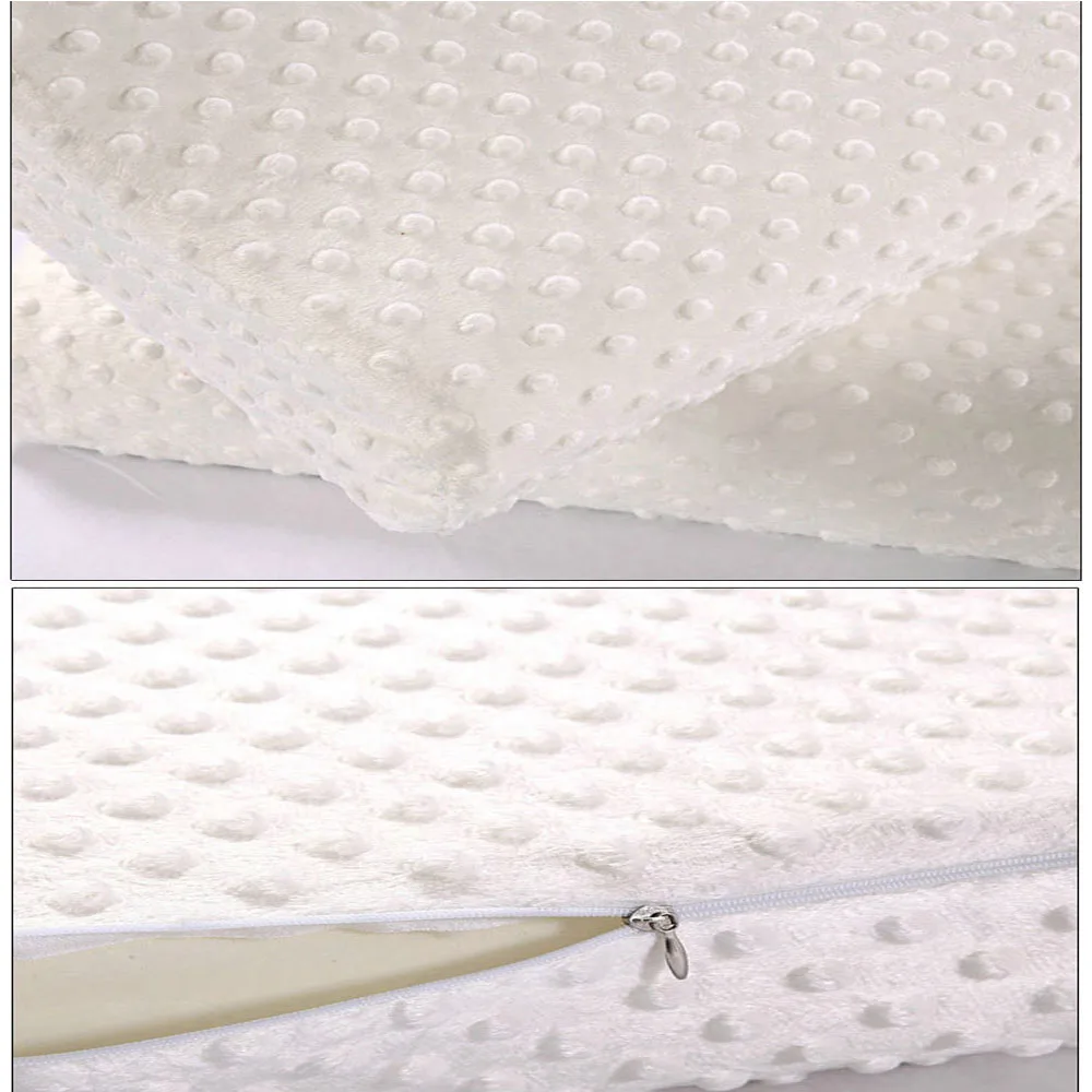 Ортопедическая подушка для сна из пены с эффектом памяти латексная подушка для шеи мягкая дорожная подушка для медленного отскока Массажер для здоровья шейки матки