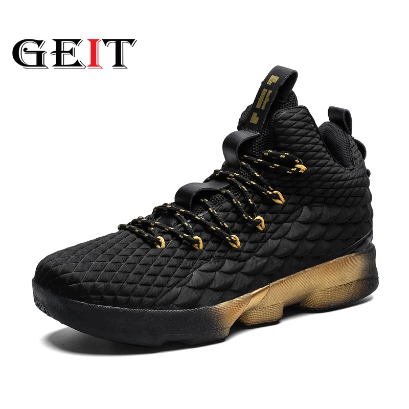 Мужские высокие баскетбольные кроссовки мужские амортизирующие легкие