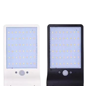 

Outdoor Lighting Wall Lamp Solar Powered Motion-sensing Light Human Body Induction Wall Light with 36 LEDs
