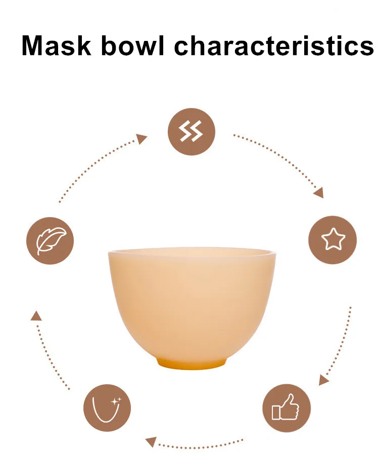 2 цвета DIY маска для лица макияж Инструменты Домашние Силиконовая Маска Bowl маска для лица Стик мерная ложка Маска кисть Косметика Инструмент комплекты