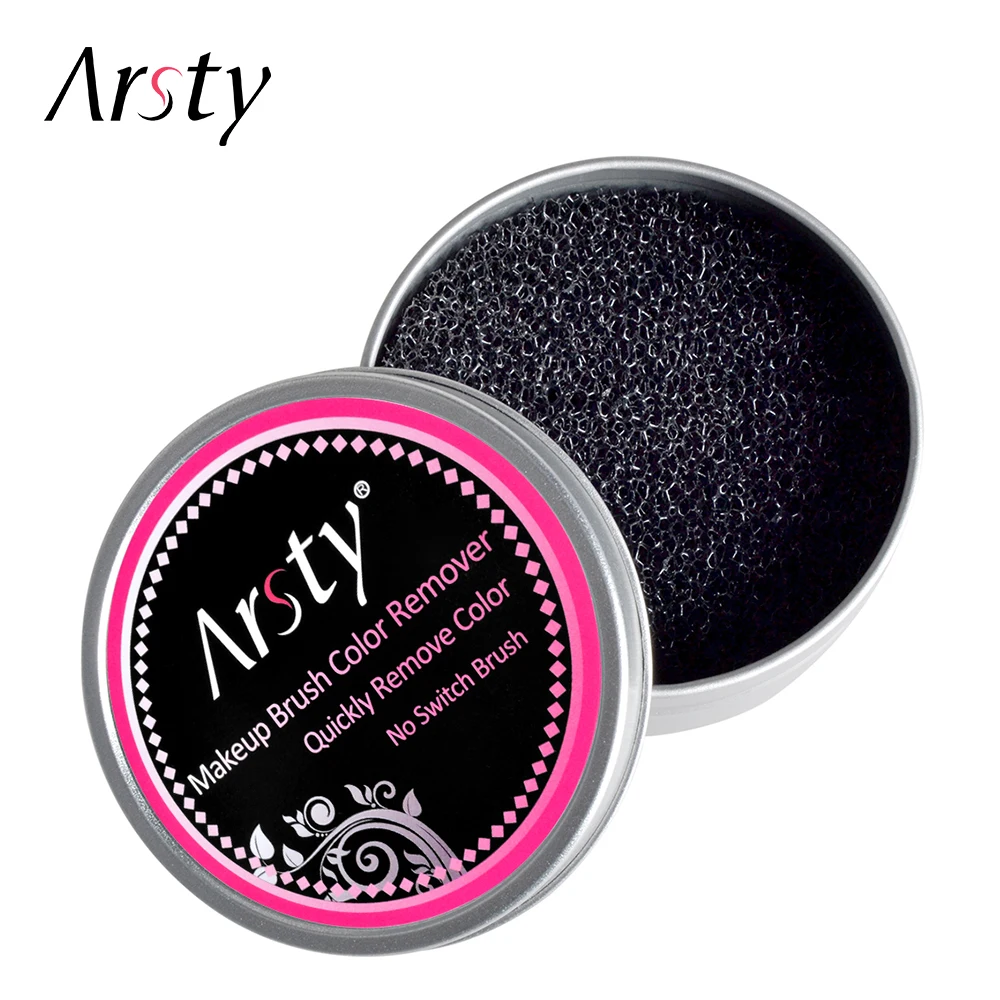 

ARSTY 3 Second Color Off ! Makeup Brush Cleaner Sponge Quick Wash Remover Color From Brush Eyeshadow Sponge Tool Cleaner