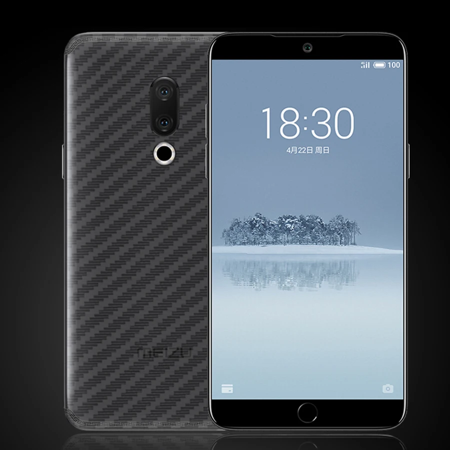 5 шт./лот для meizu 16 15 plus 16X th M5 M6 Note Pro 7 X8 Защитная пленка задней панели из углеродного