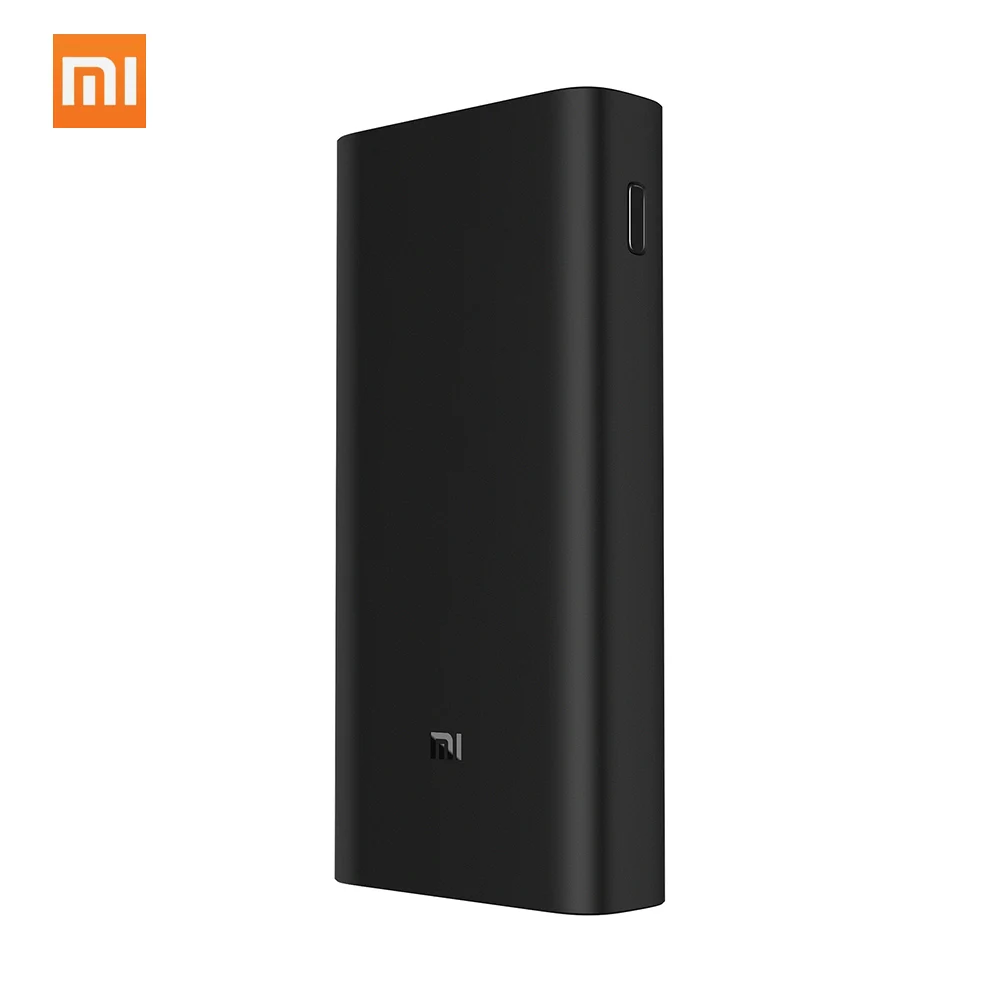 

Xiaomi Mi Power Bank 3 20000mAh Traveling Charging Adapter Two-way Quick Charge Mobile Phone Powerbank with 3 USB
