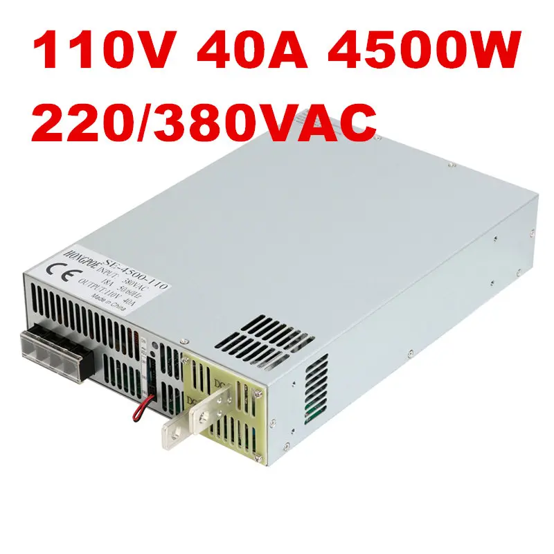 4500 W 110 V блок питания 0 регулируемая мощность 110VDC ac dc 5 Аналоговый контроль сигнала