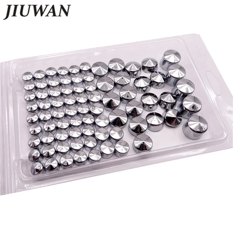 Ceny 1 zestaw motocykl śruba Chrome Bolt Toppers kapsle ochronne zestaw dla harley davidson Dyna Glide bliźniacza kamera 1991 2013 akcesoria Motobike