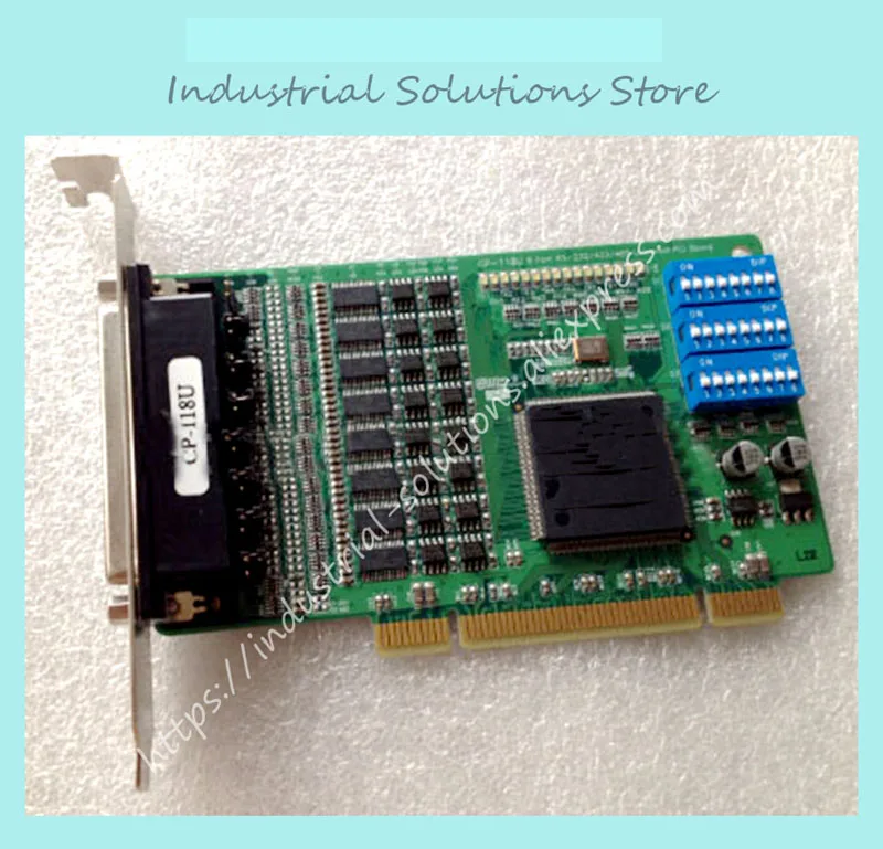 CP-118U PCI 8 RS-232/422/485 smart card serial type 100% tested perfect quality