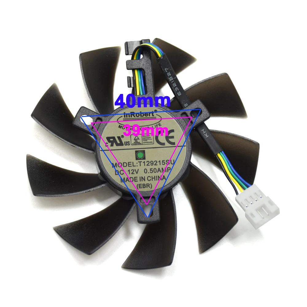 Кулер для Gigabyte GTX 1060 G1 Gaming 1070 Radeon RX 470 480 570 580|Кулеры/вентиляторы/системы охлаждения|