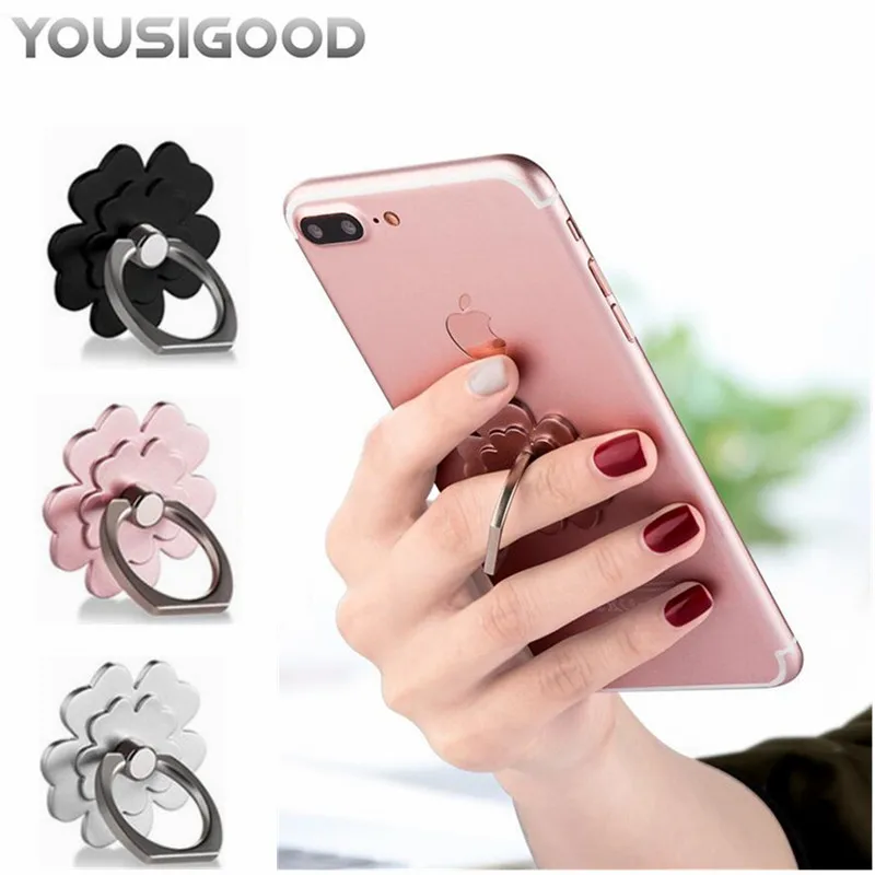 

2018 New Phone Stand Mounting Tablet Table Finger Handle Holder For iPhone Smartphone Samsung Ring Handle Holder