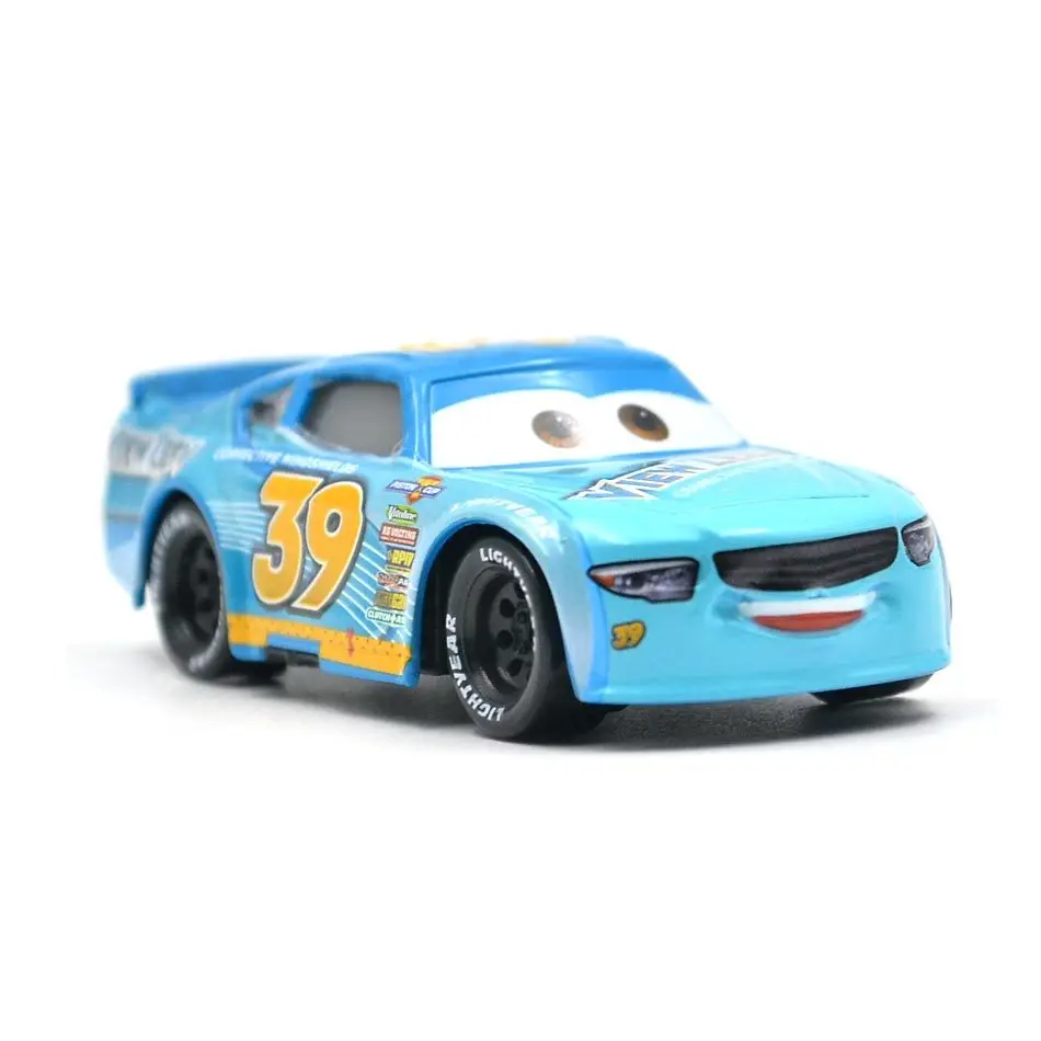 Disney Pixar Cars 3 Lightning McQueen Mater Jackson Storm Ramirez 1:55 литье под давлением металлический сплав модель 27 стиль игрушка автомобиль подарок для детей