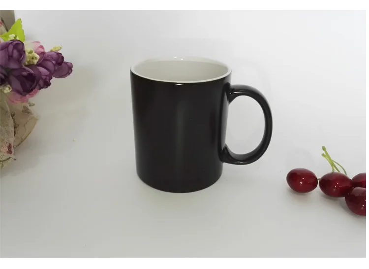 Новейший дизайн Джокер Волшебная меняющая цвет кофейная кружка теплочувствительная чайная кружка-пресс с почему такая Тяжелая