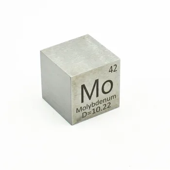 

Metal Molybdenum 10mm Density Cube Mo Cylinder 99.95% Pure for Element Collection Hand Made DIY Hobbies Crafts 10x10x10 5x20 mm