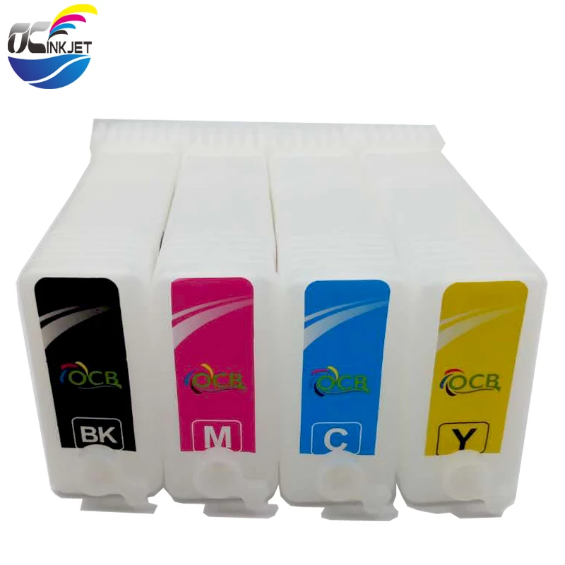 OCINKJET 102 многоразовый пустой 6 цветов для Canon PFI чернильный картридж IPF 650 655 750 755 760 с