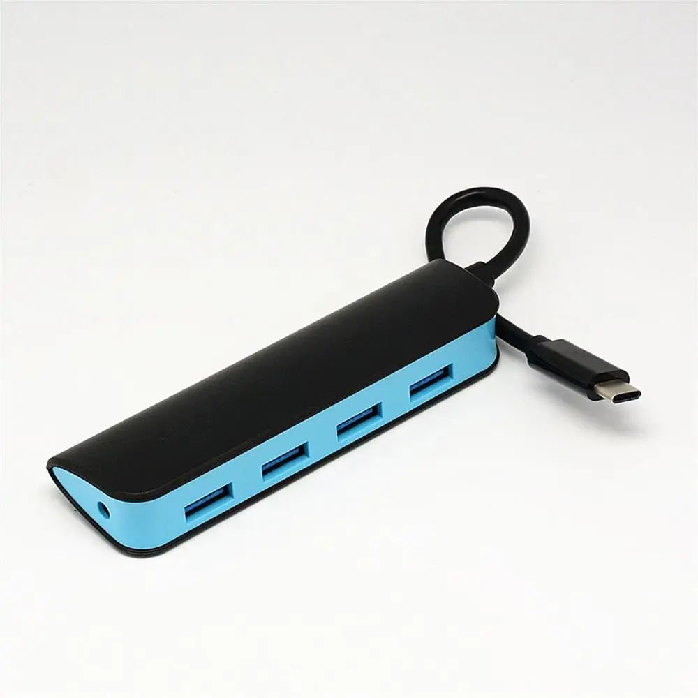 Легкий Портативный Тип-C 4-Порты и разъёмы USB хаб 4-в-1 USB 3,1 Тип-C концентратор USB разветвитель для ПК компьютер аксессуар и Запчасти Легкий Портативный Тип-C 4-Порты и разъёмы USB хаб 4-в-1 USB 3,1 Тип-C концентратор USB разветвитель для ПК компьютер аксессуар и Запчасти