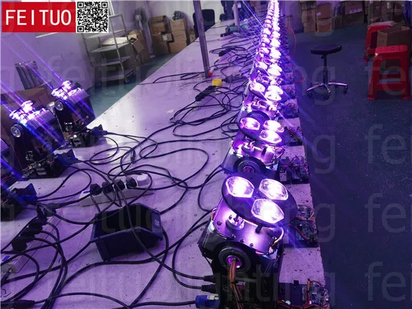 6/лот 3 глаз мини пчелиные глаза 3x40 w rgbw 4 в 1 led перемещение головы мыть зум, луч led освещение для сцены