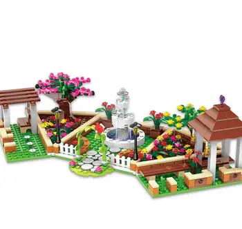 

XINGBAO 12004 City Girl Series The Corner of the School Set Building Blocks kids DIY Bricks Educational Toys Gifts for children