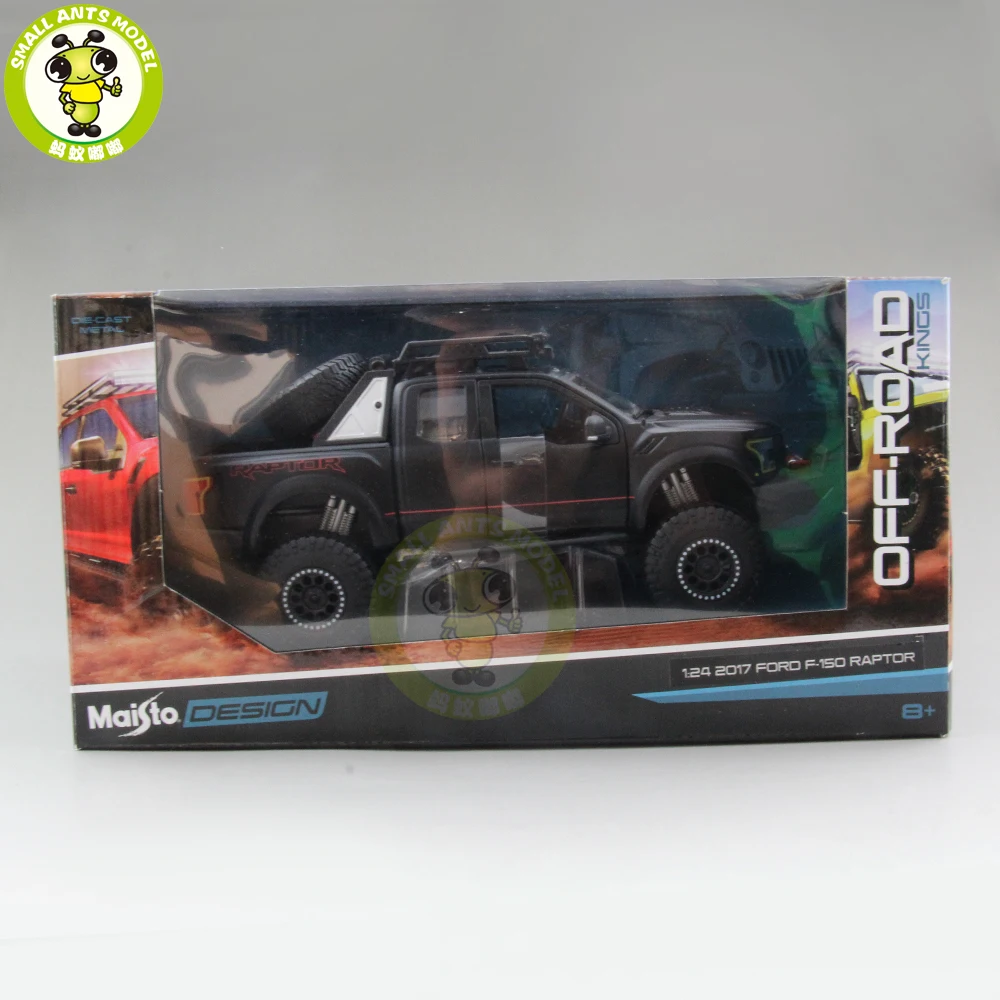 1/24 Maisto Ford F150 F 150 Raptor SUV Trucks Pickup Diecast Металлическая Модель автомобиля игрушки для детей подарок для мальчиков и девочек коллекция хобби