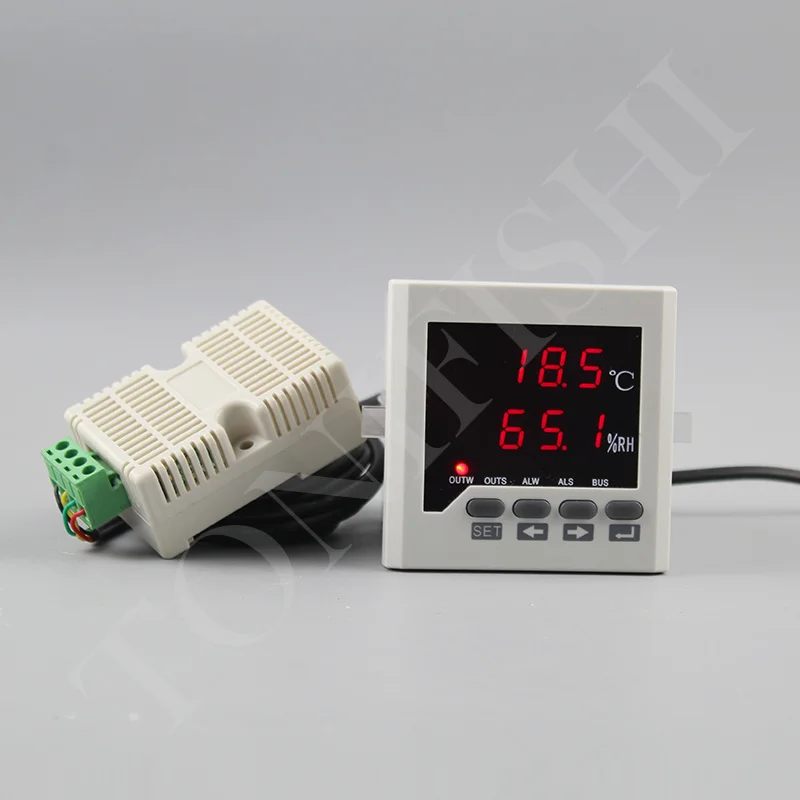 

RS485 temperature and humidity controller intelligent digital display