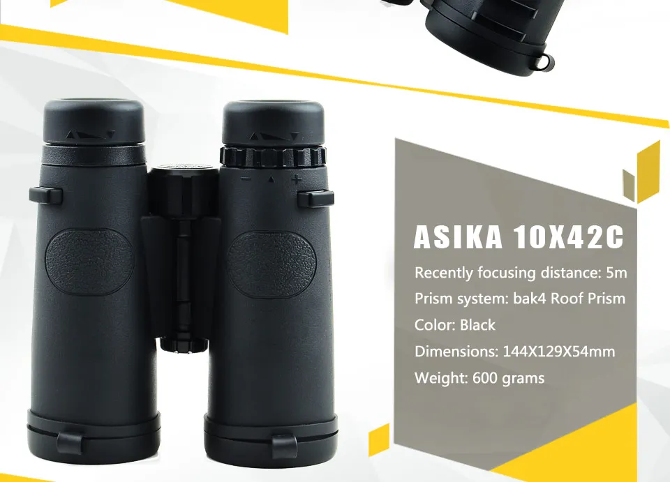 Diversão ao ar Binóculos de Visão Telescópio Binóculos Asika Livre Ostenta Padrão Militar Grau High-powered Noturna hd 2020 Nova 10x42 13 Cheap Telescópio e binóculos