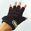 Guantes de gimnasia para musculación para hombre y mujer, mancuernas antideslizantes, con cinturón, para levantamiento de pesas, Crossfit ► Foto 3/6