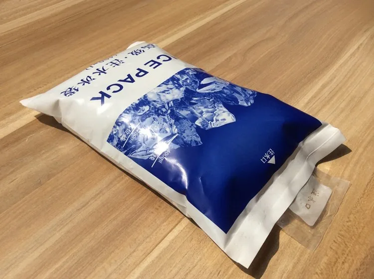400ml Isolierte Trockene Kalte Eis Packung Gel Cooler Bag Für Brotdose Gemüse