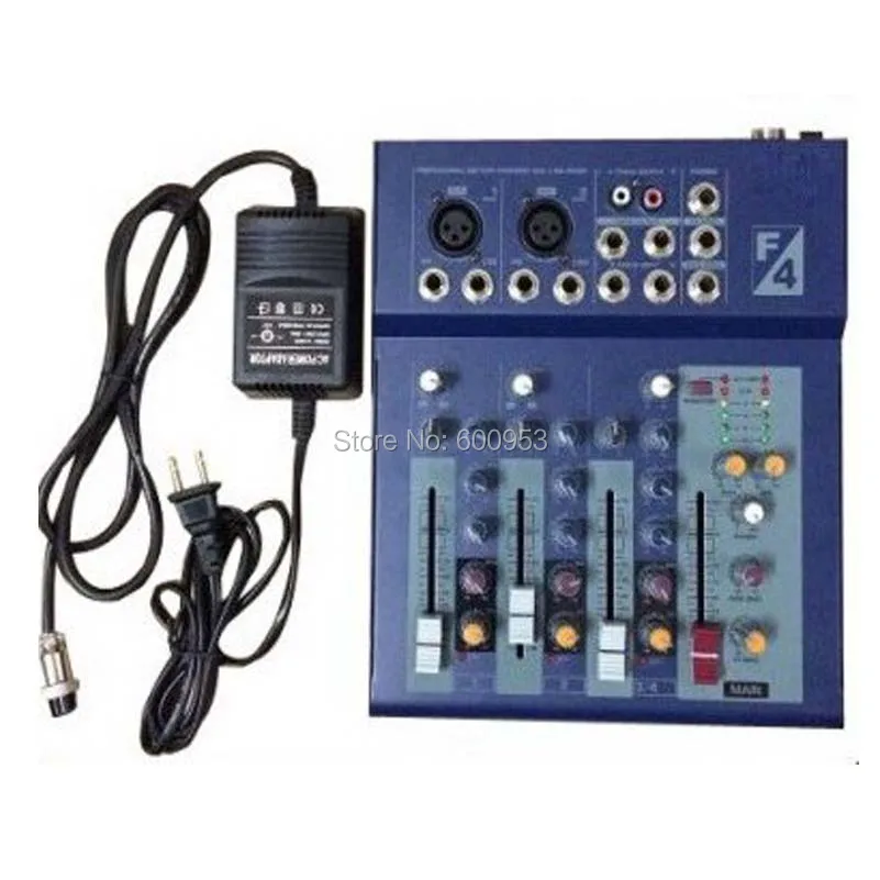 Clearance sale! Pro 4 Channel Mixer Mixing Sound Console
