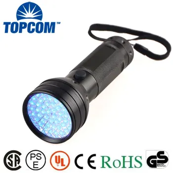 

TopCom UV 51 LED 395 nM Ultraviolet Light Flashlight Pet Urine Detector Scorpion Hunting Pet Urine Detector