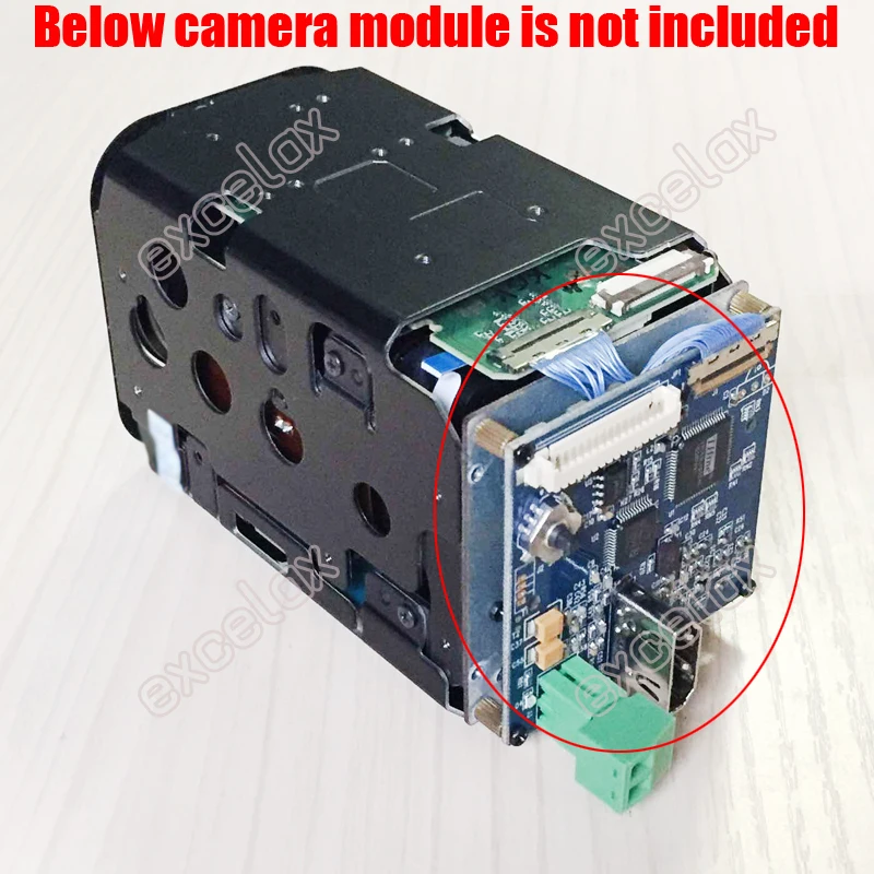 FCB-EV CV EH CH Series HD Zoom Camera Module Block HDMI-compatible Decoding Board RS485 RS232 Focus OSD Menu Control by Excelax